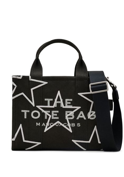 borsa the star canvas small tote donna nera MARC JACOBS | 2R4HTT019H03001